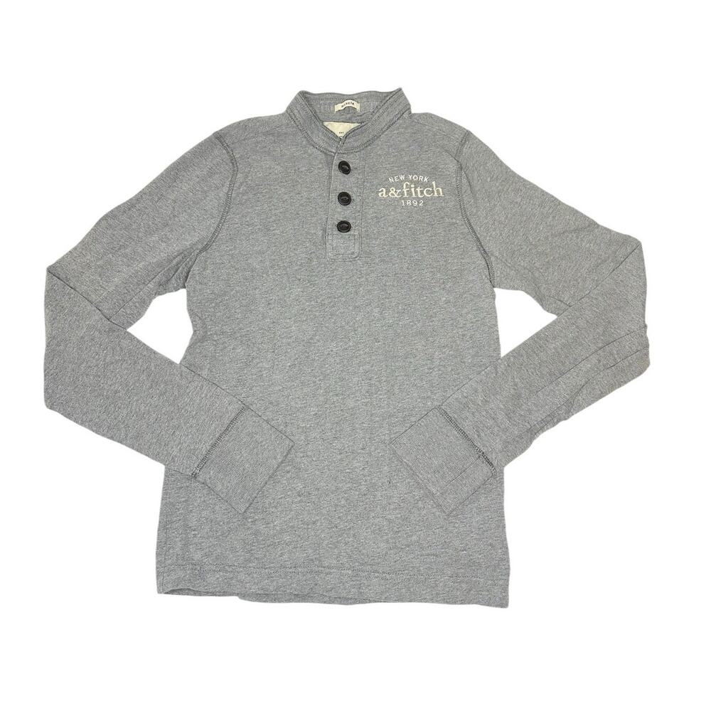 Abercrombie Kids Long Sleeve Henley Shirt Size XL